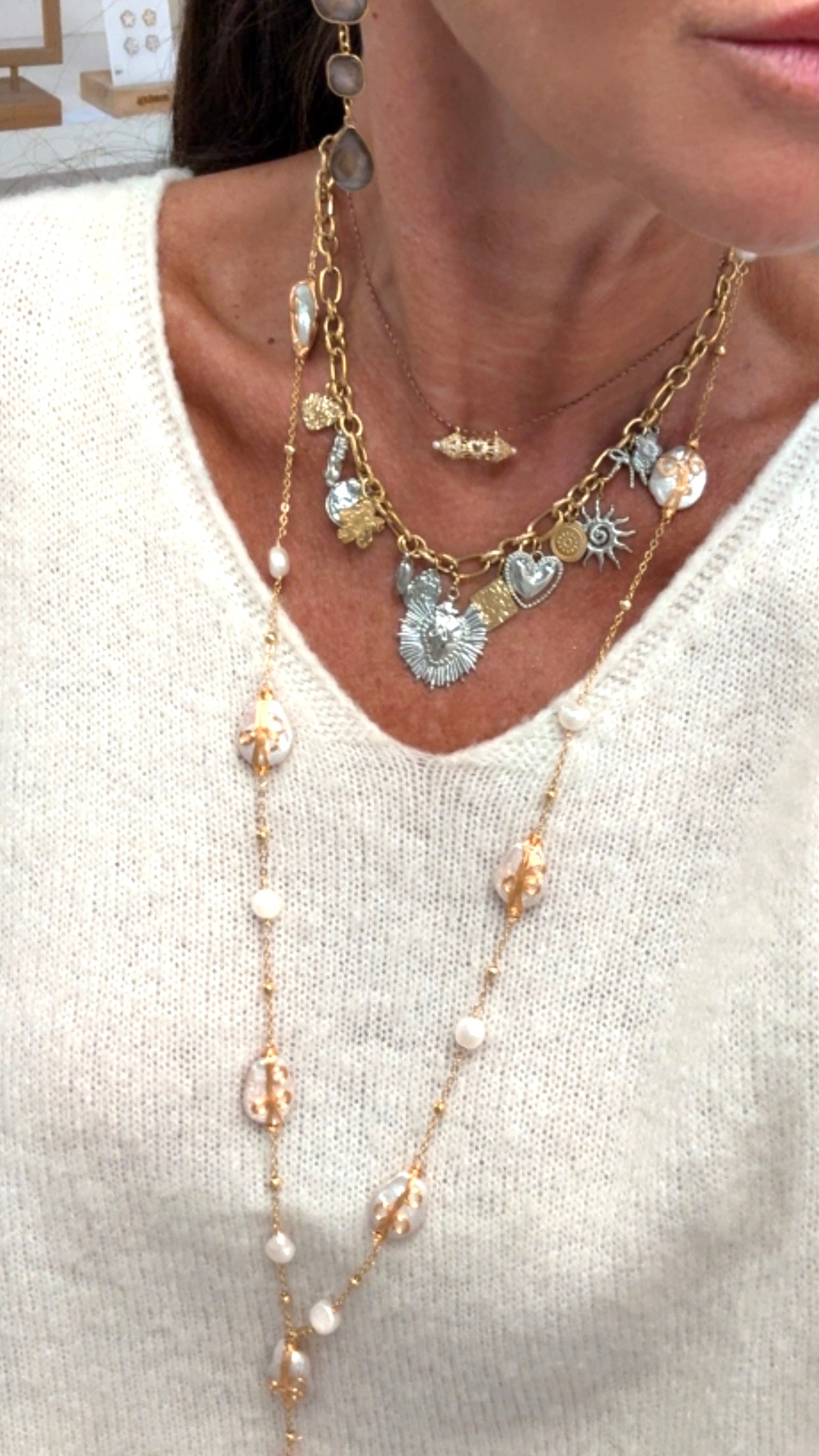 Collier ex Voto Bicolore