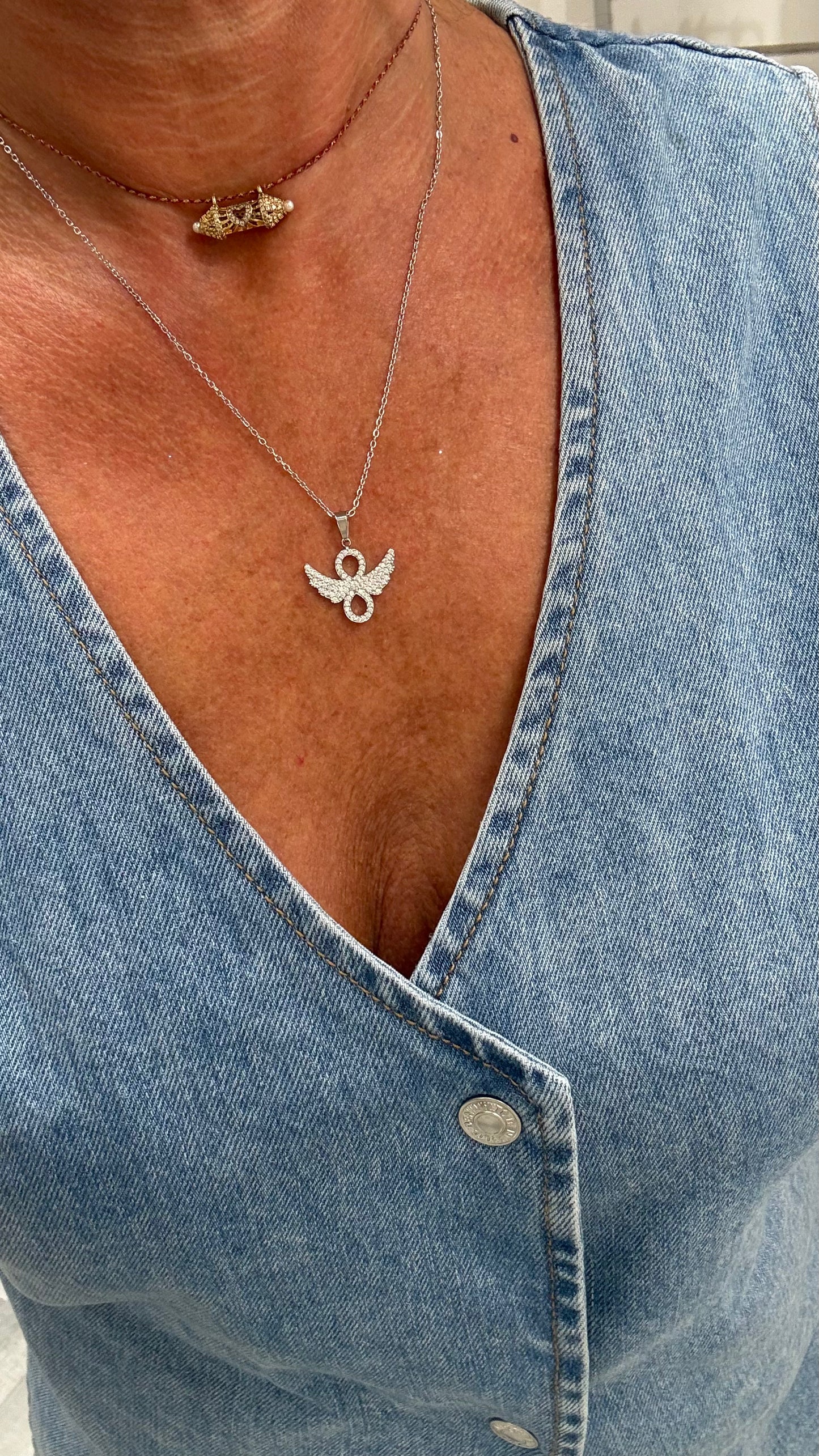 Collier Angel Silver