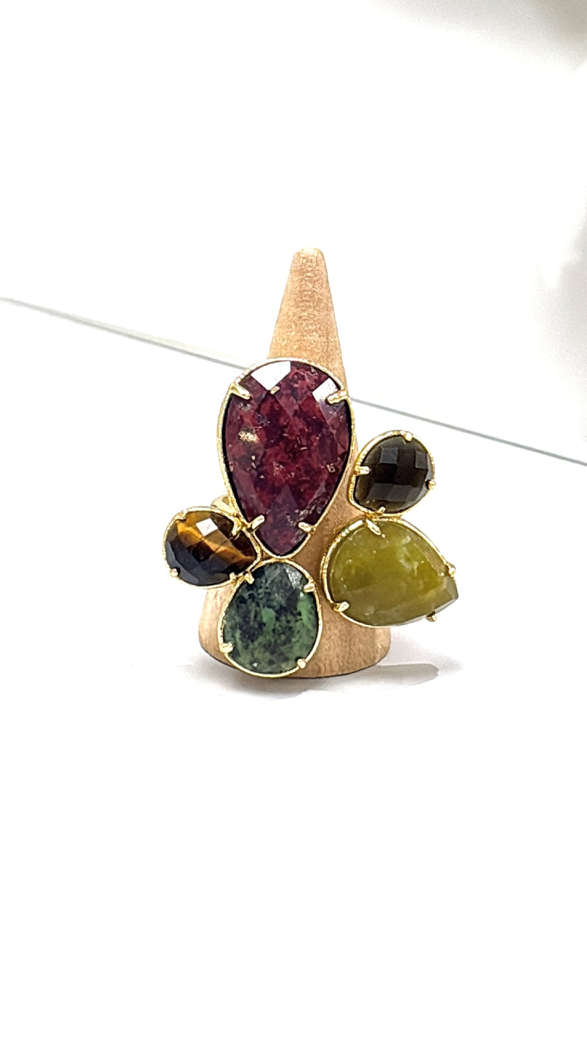 Bague Jardin Minéral Multi Pierres