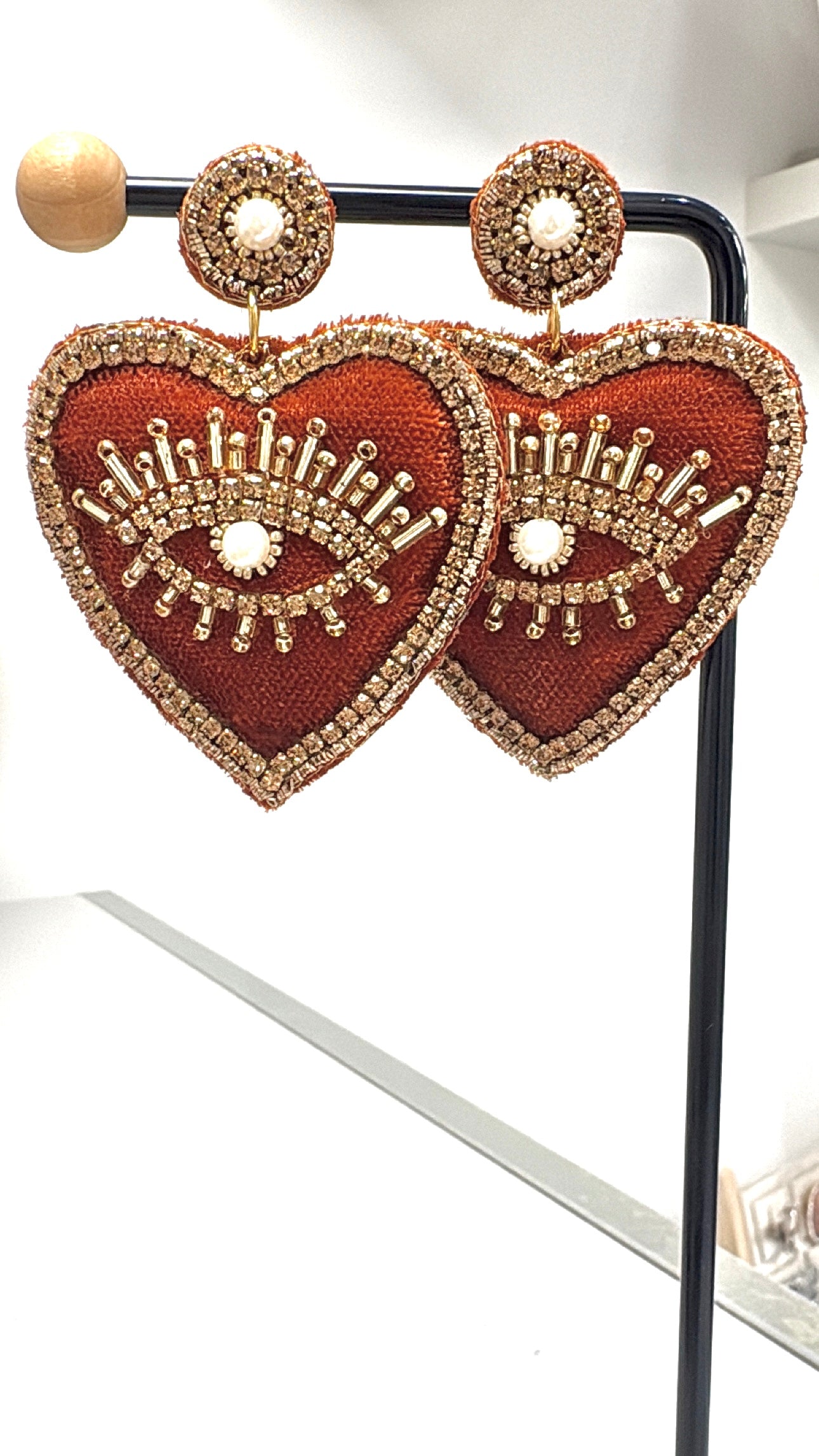 Boucles d’oreilles Lucky Heart Mandalita