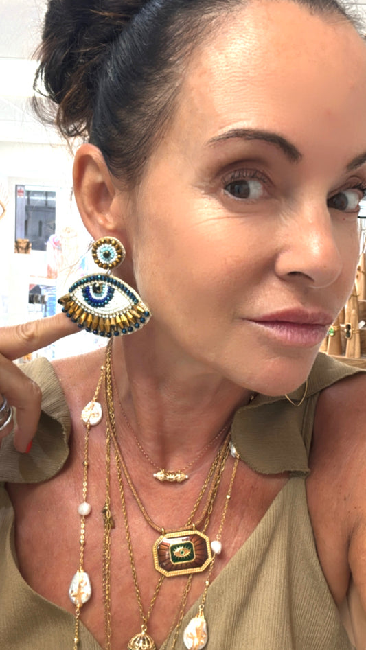 Boucles d’oreilles Eye MANDALITA