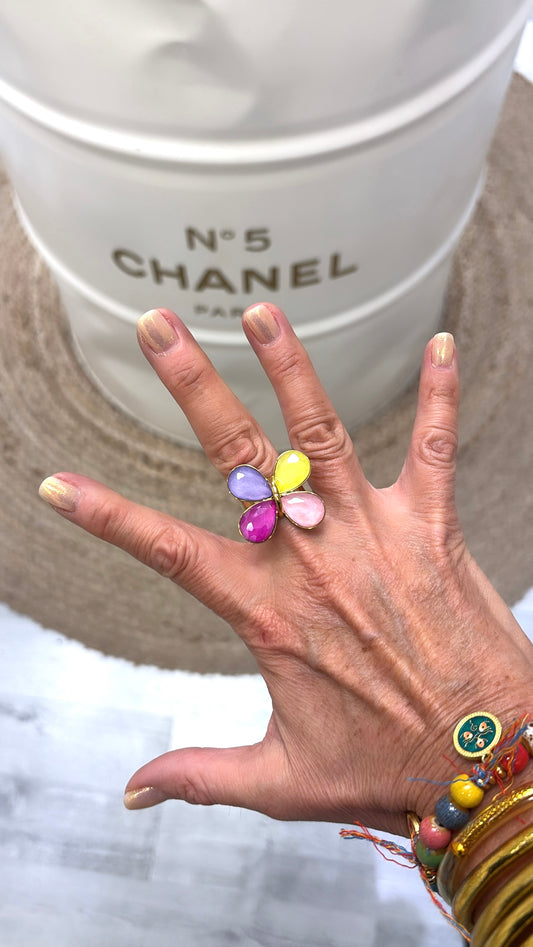 Bague Peggy Multicolore