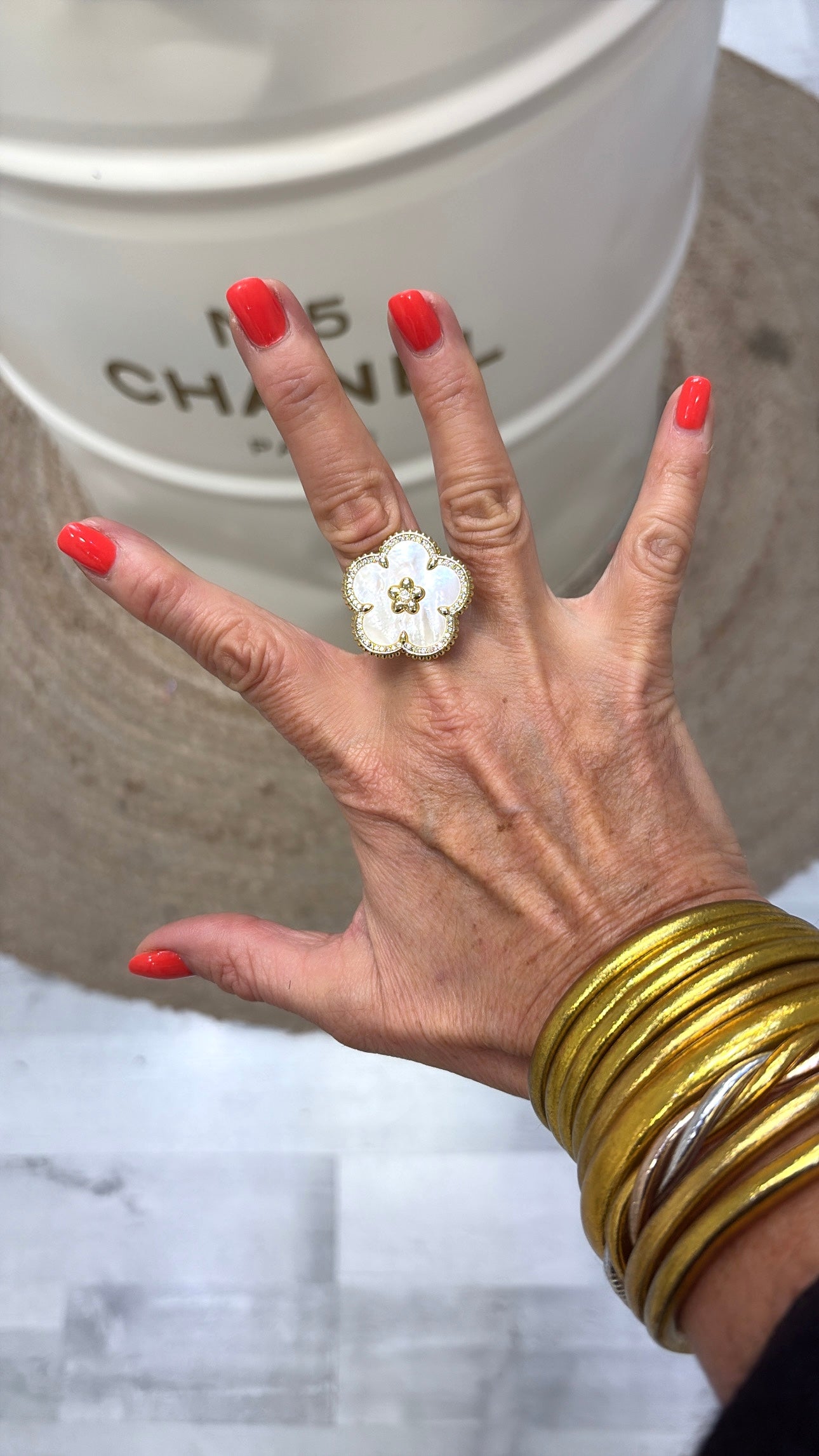 Bague Very Chic Nacre