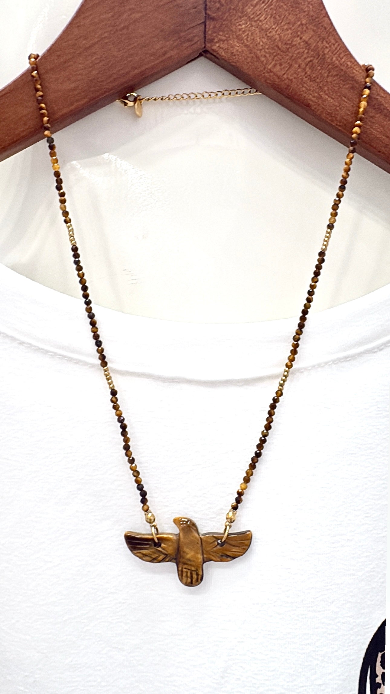 Collier Phénix Full Œil de Tigre