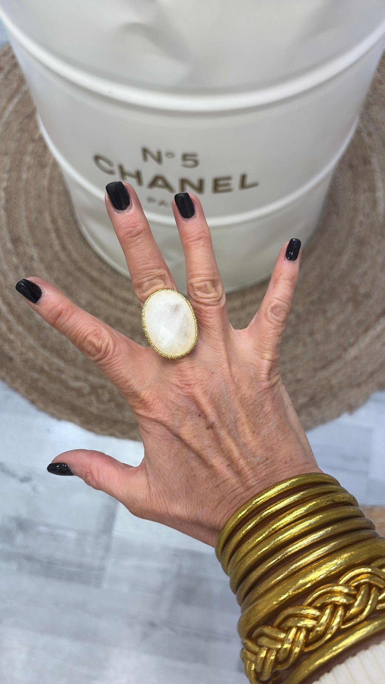 Bague Fabulous Cristal de Roche