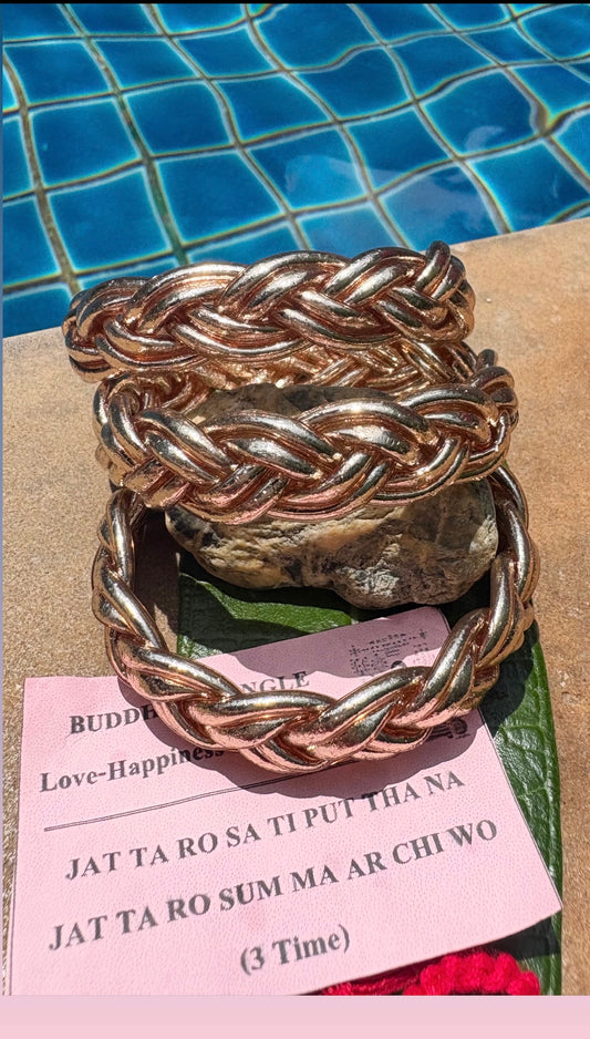 Kumlaï Double Braid Rose Gold