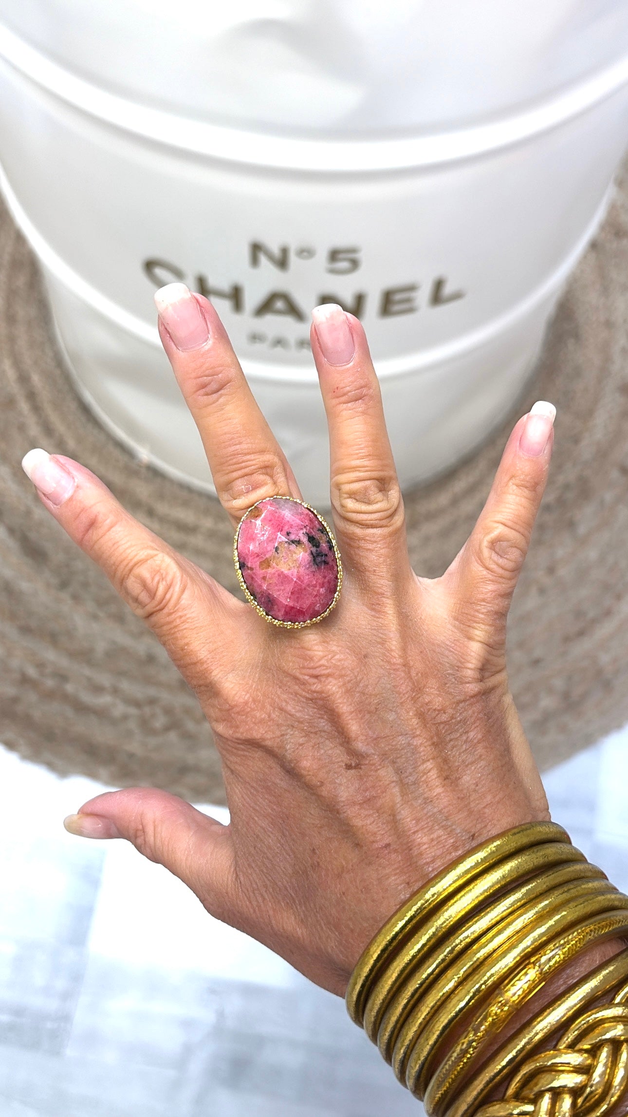Bague Fabulous Rhodonite