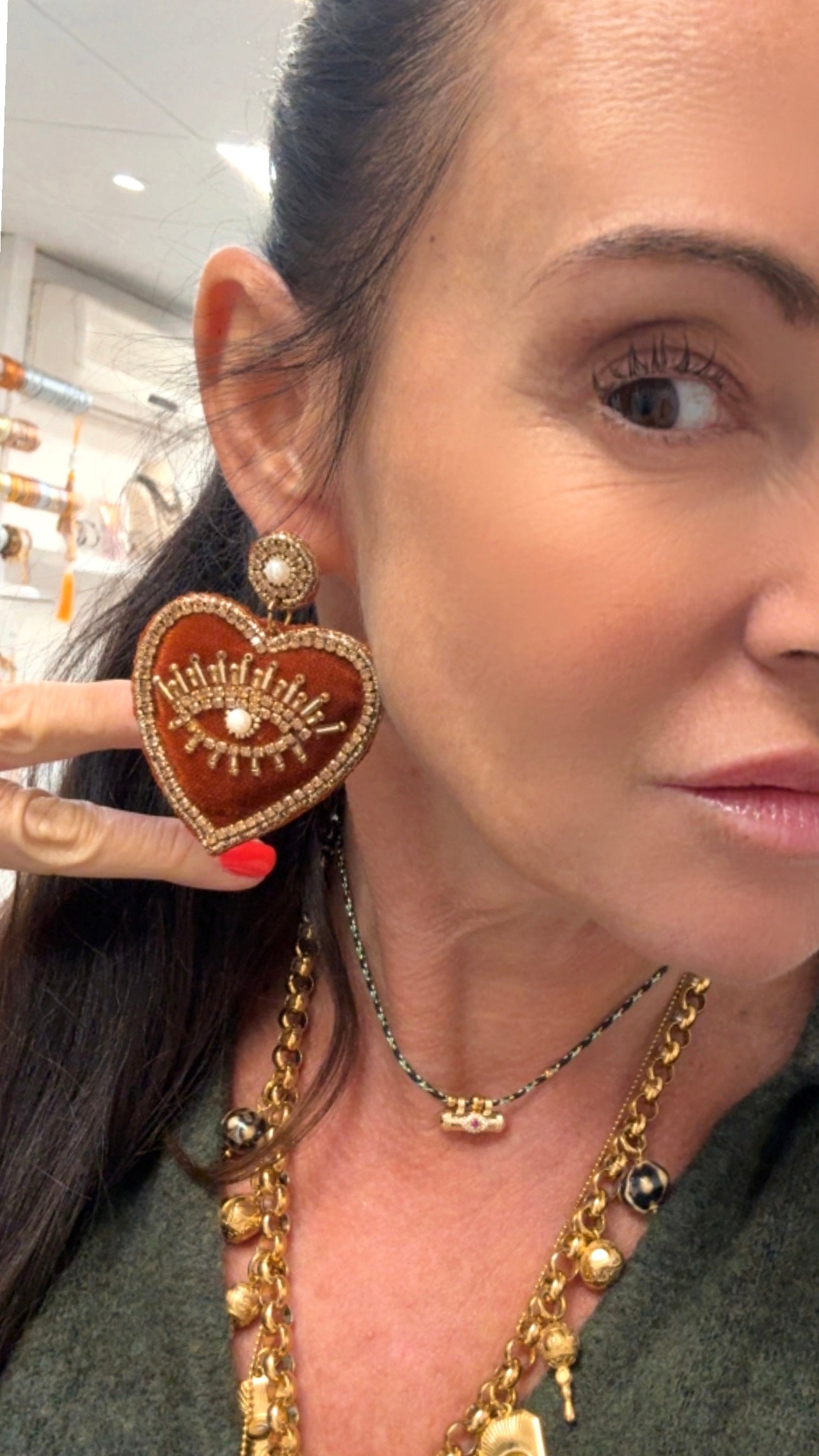 Boucles d’oreilles Lucky Heart Mandalita