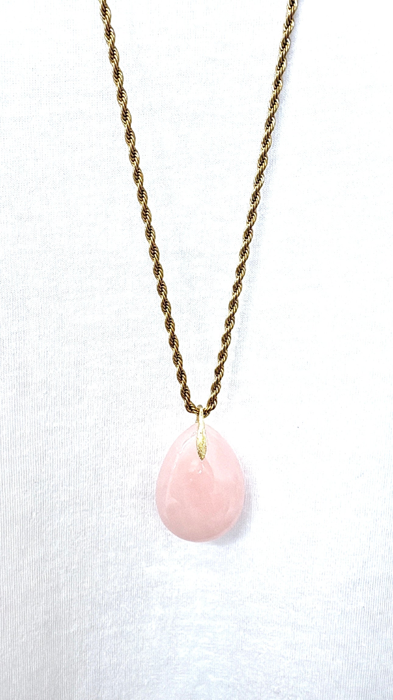 Sautoir Passionata Quartz Rose
