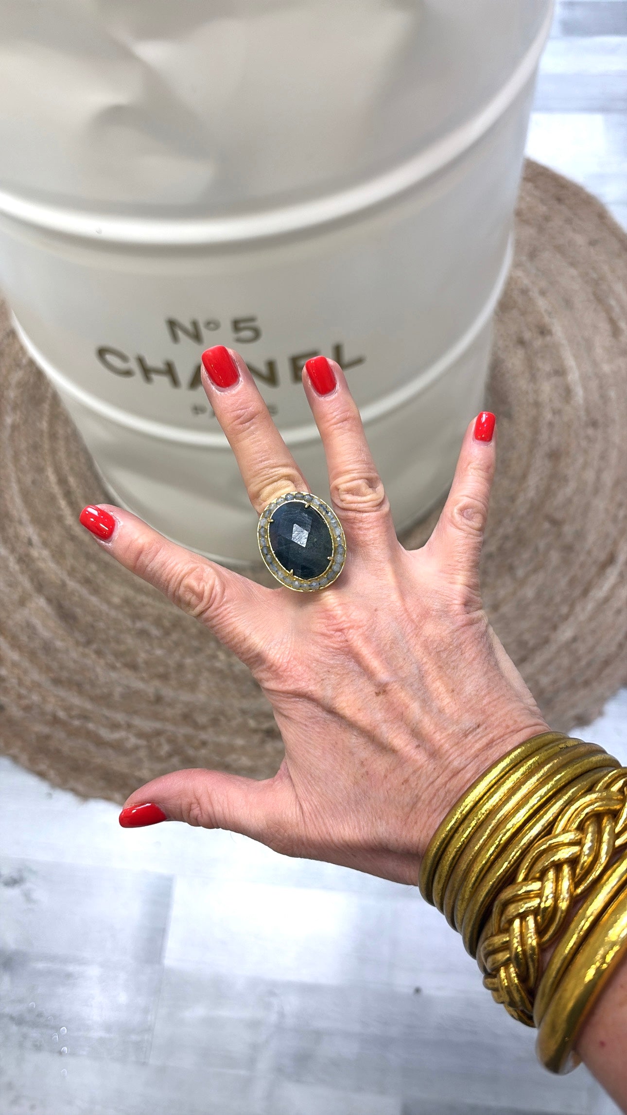 Bague l’Exceptionnelle Labradorite