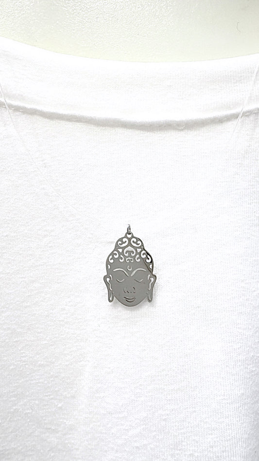 Collier Bouddha Silver
