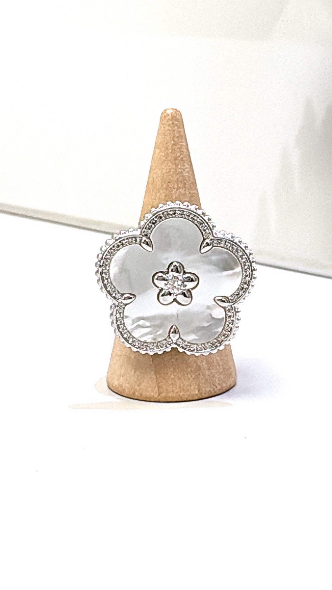 Bague Very Chic Silver Nacre