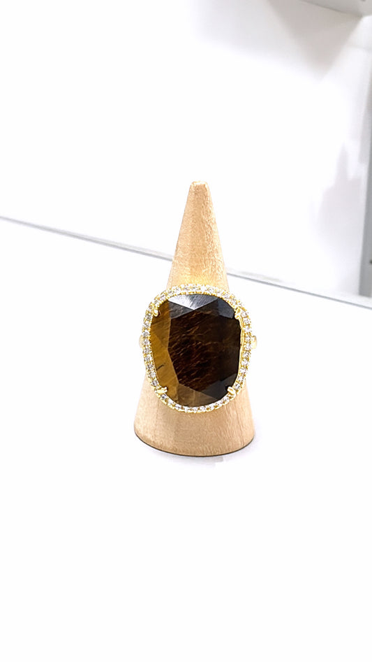 Bague Diva Œil de Tigre