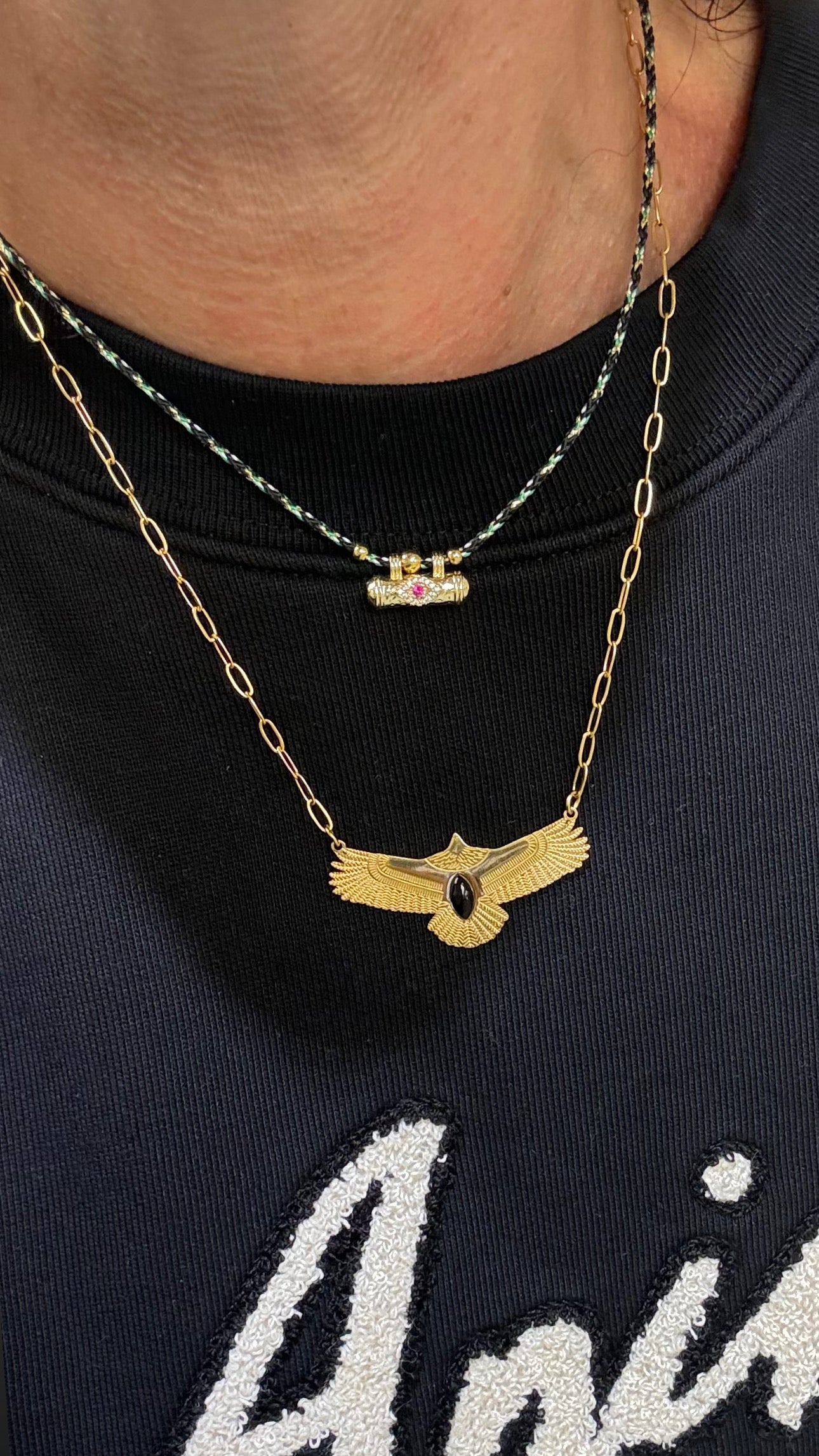 Collier Amulette Eye