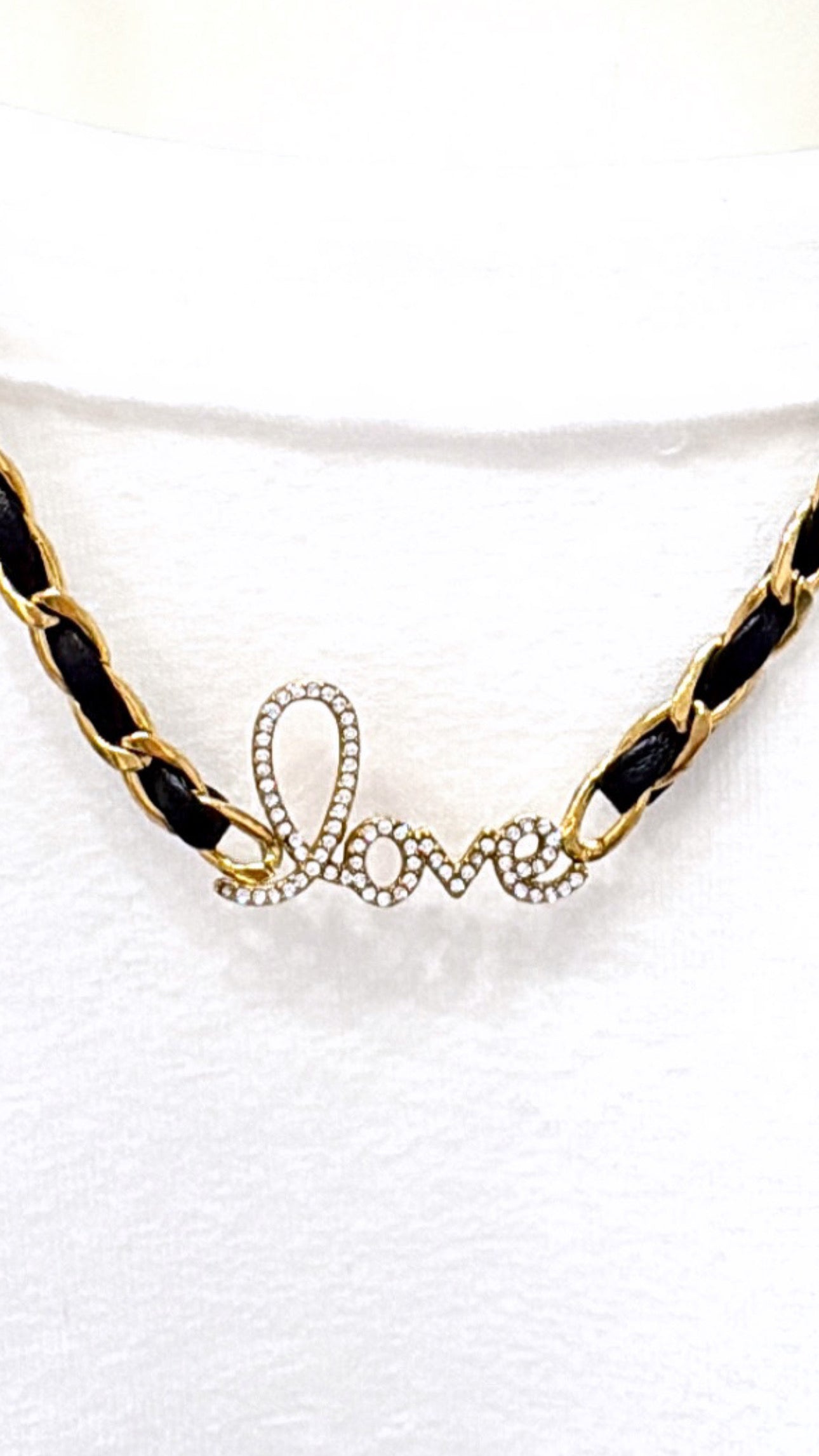 Collier Love Noir