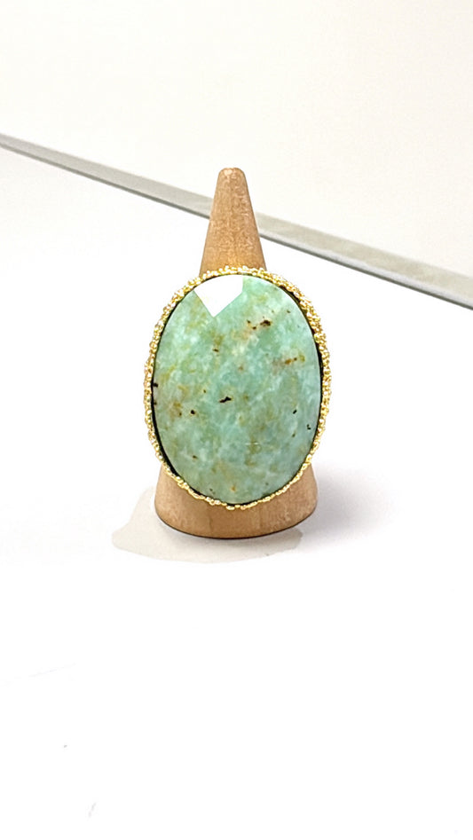 Bague Fabulous Chrysoprase