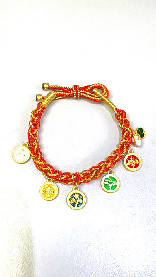 Bracelet Thangka New Rouge