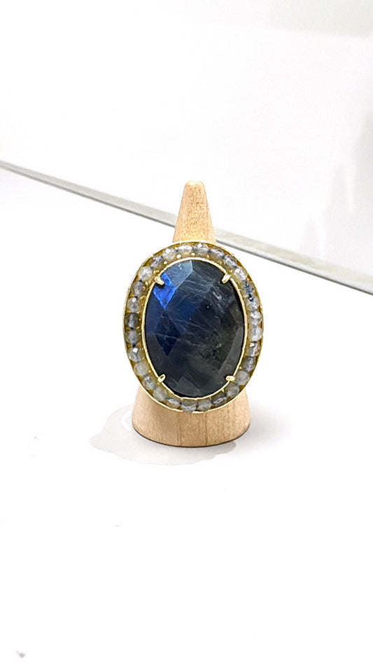Bague l’Exceptionnelle Labradorite