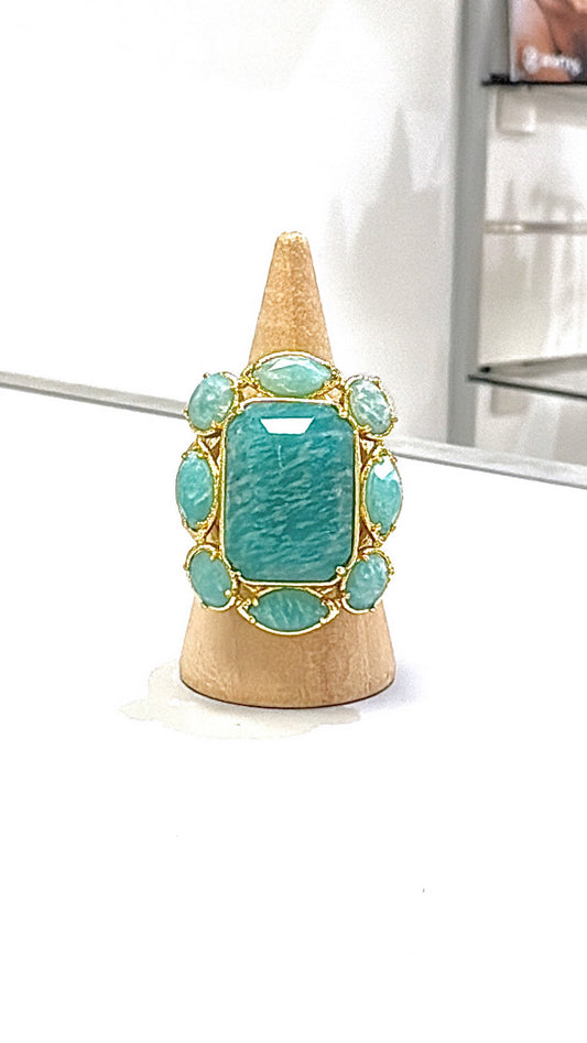 Bague Splendide Amazonite