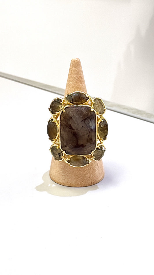 Bague Splendide Labradorite