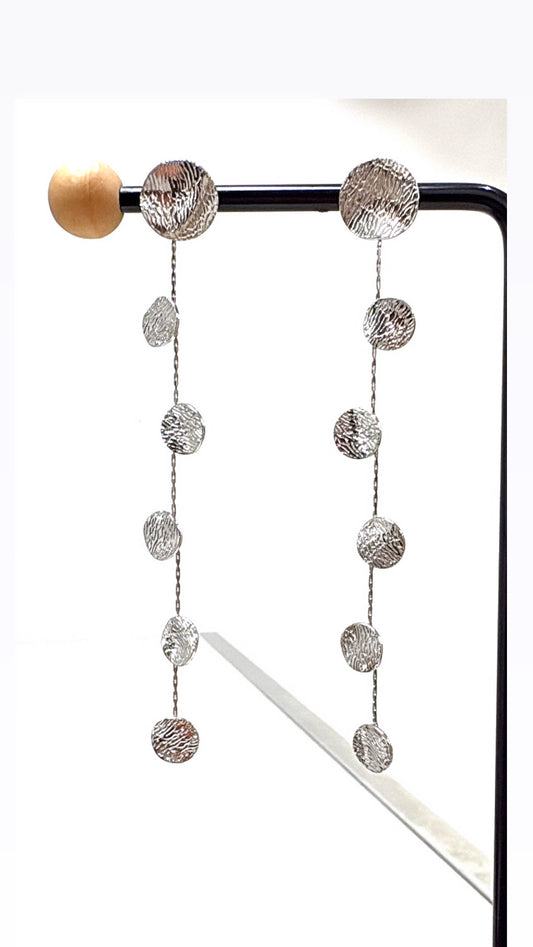 Boucles d’Oreilles Ondine Silver