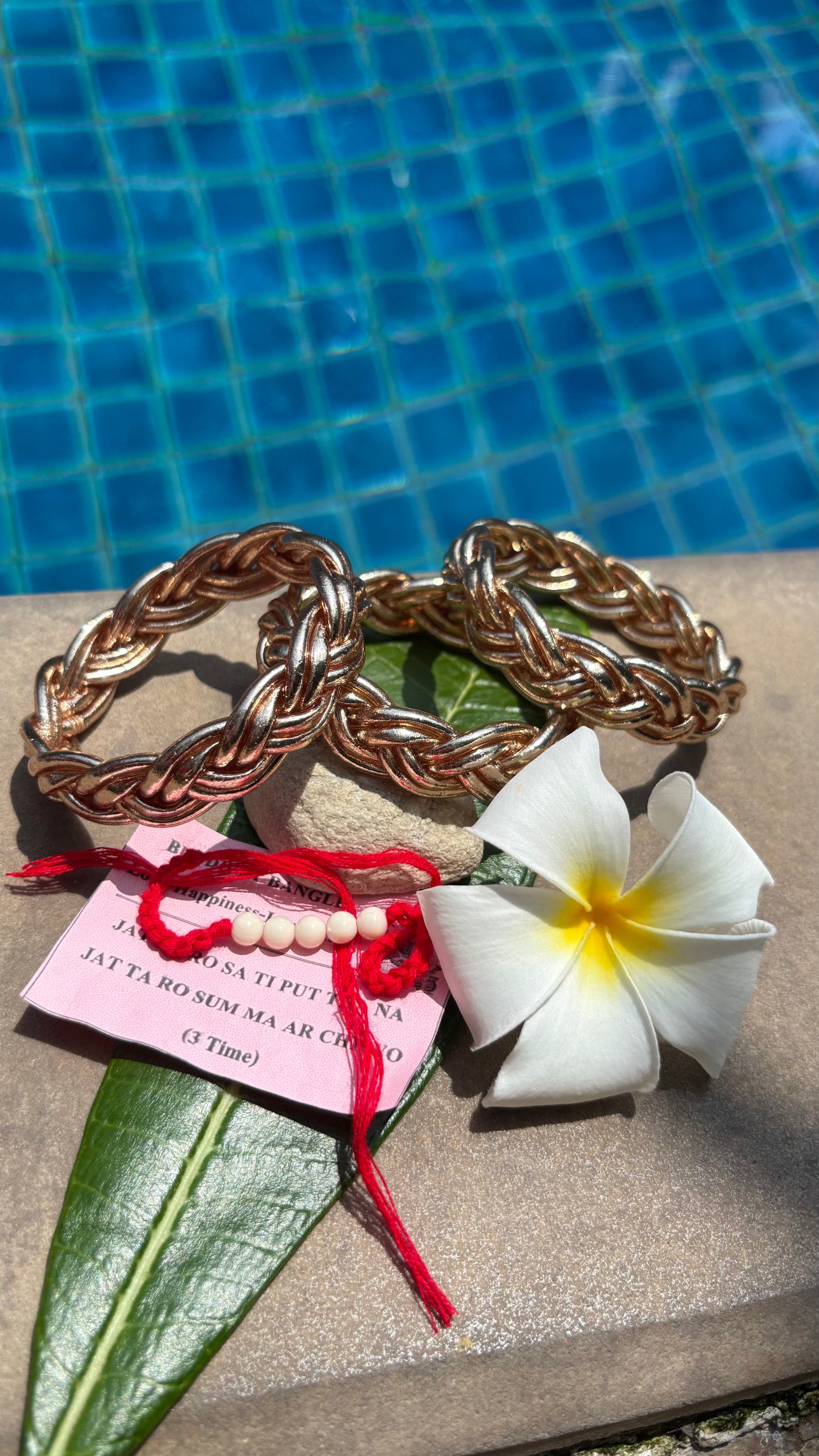 Kumlaï Double Braid Rose Gold
