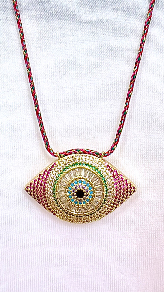 Collier Eye Strass 🧿