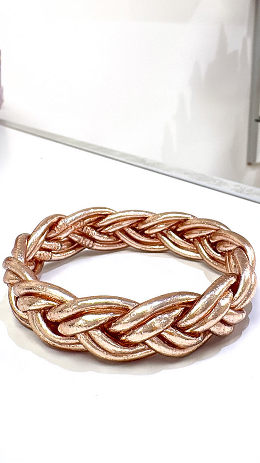 Kumlaï Double Braid Rose Gold