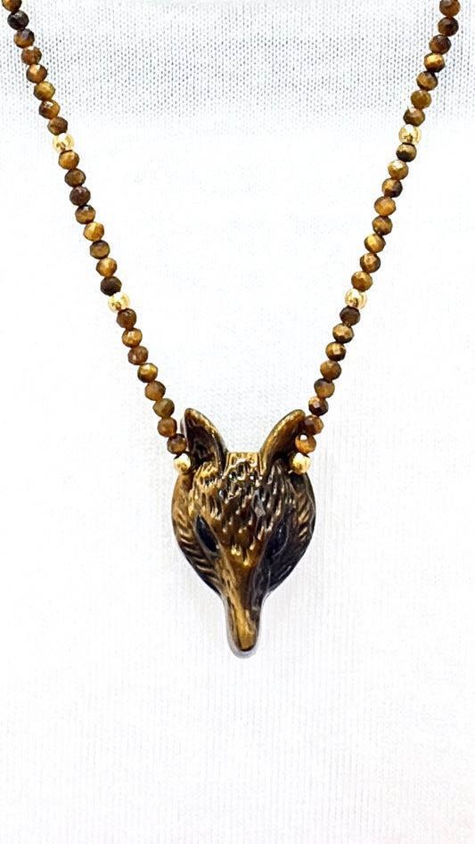 Collier Wolf Œil de Tigre