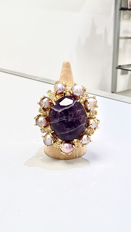 Bague Merveille Améthyste
