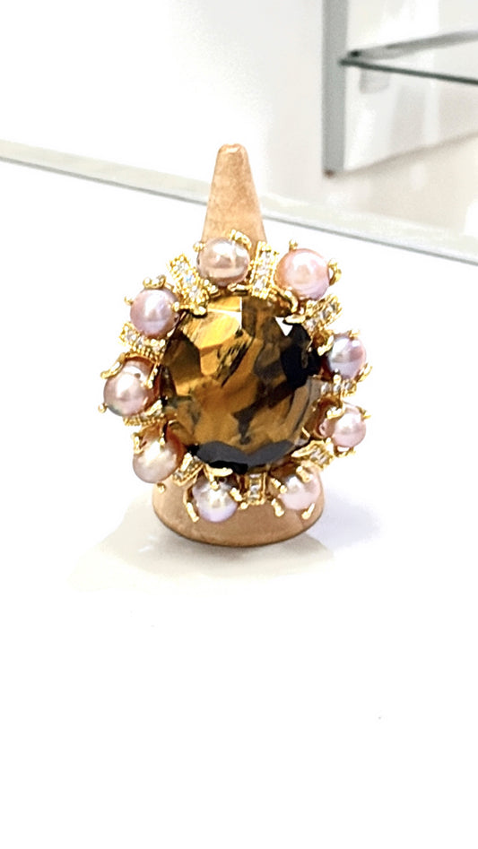 Bague Merveille Œil de Tigre