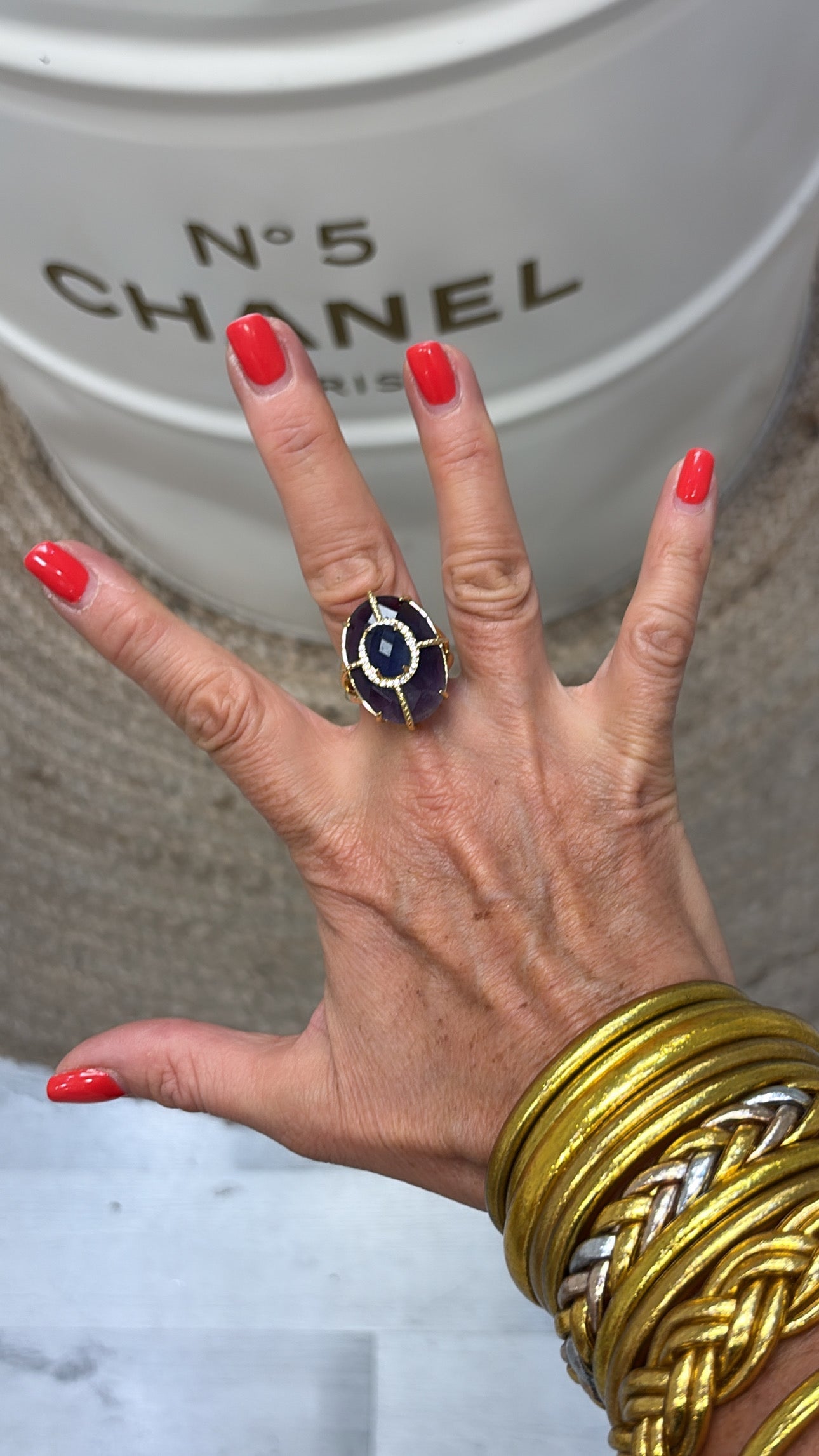 Bague Superbe Améthyste