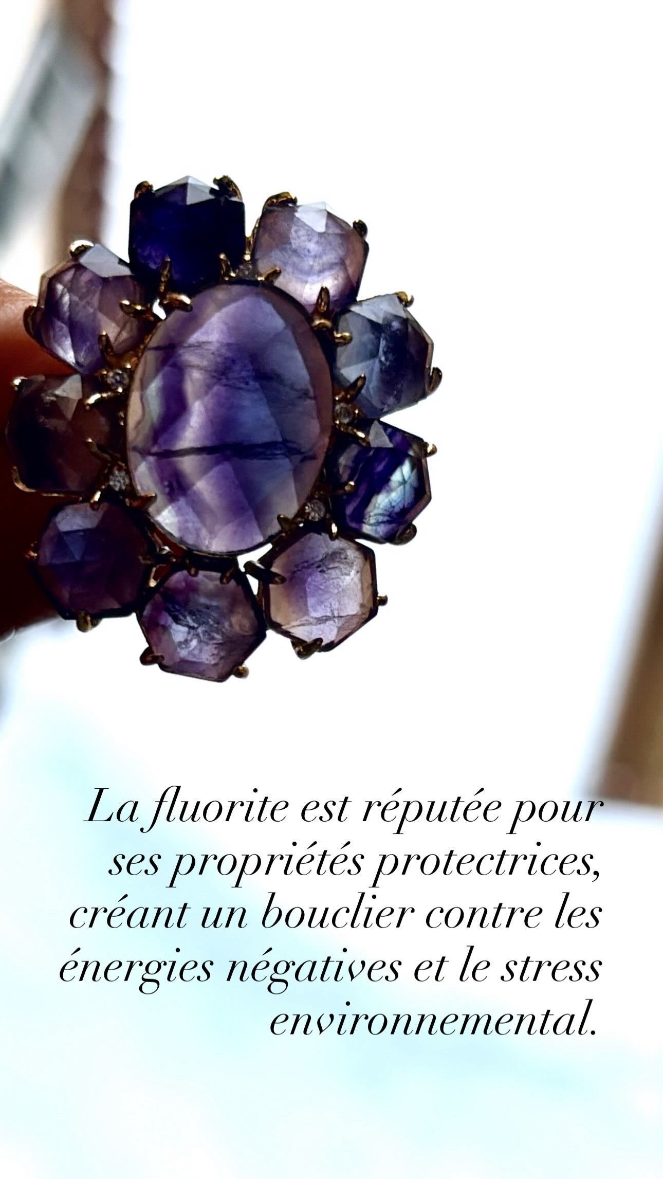 Bague Marvelous Fluorite