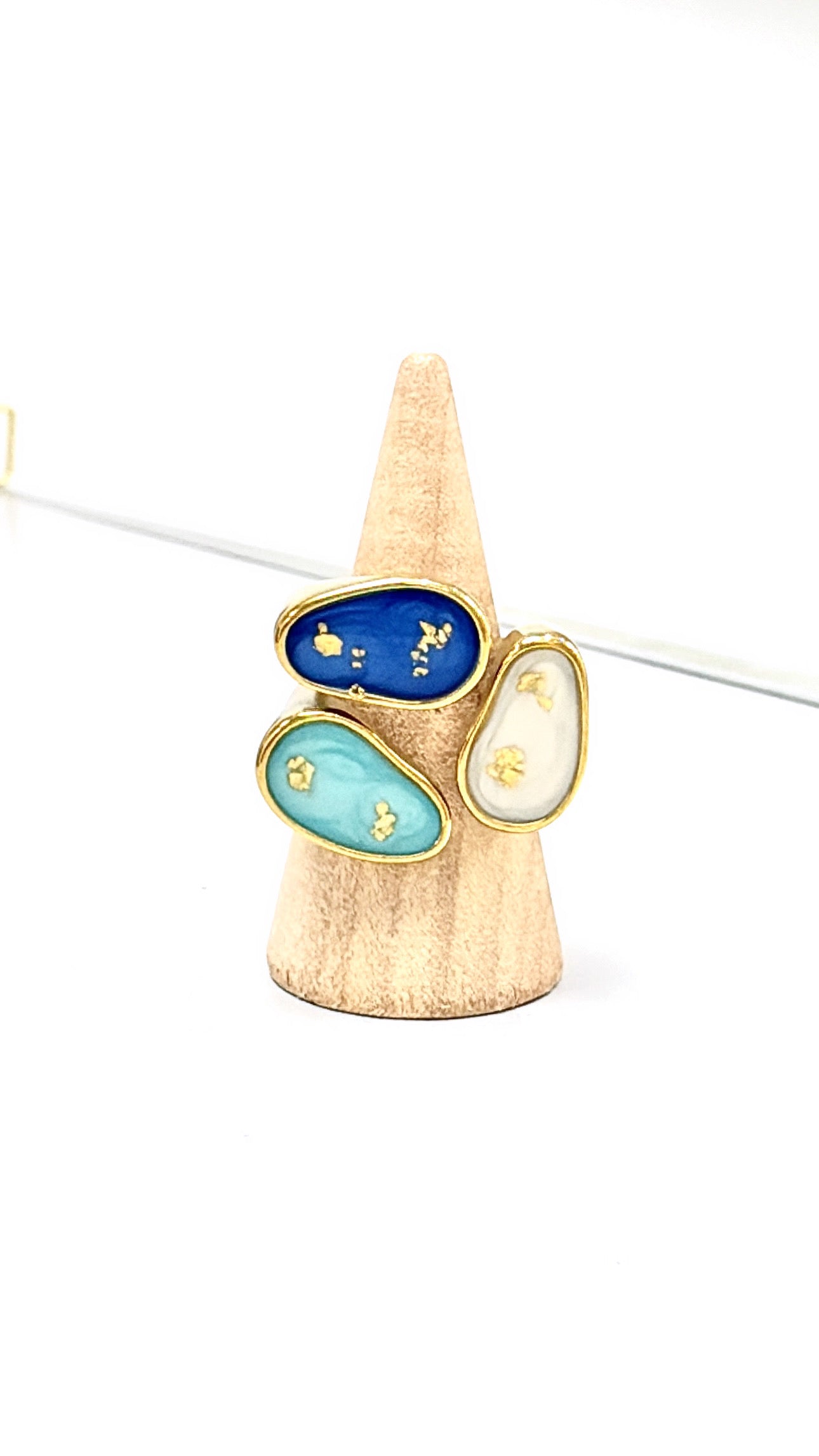 Bague Mosaïque Bleu