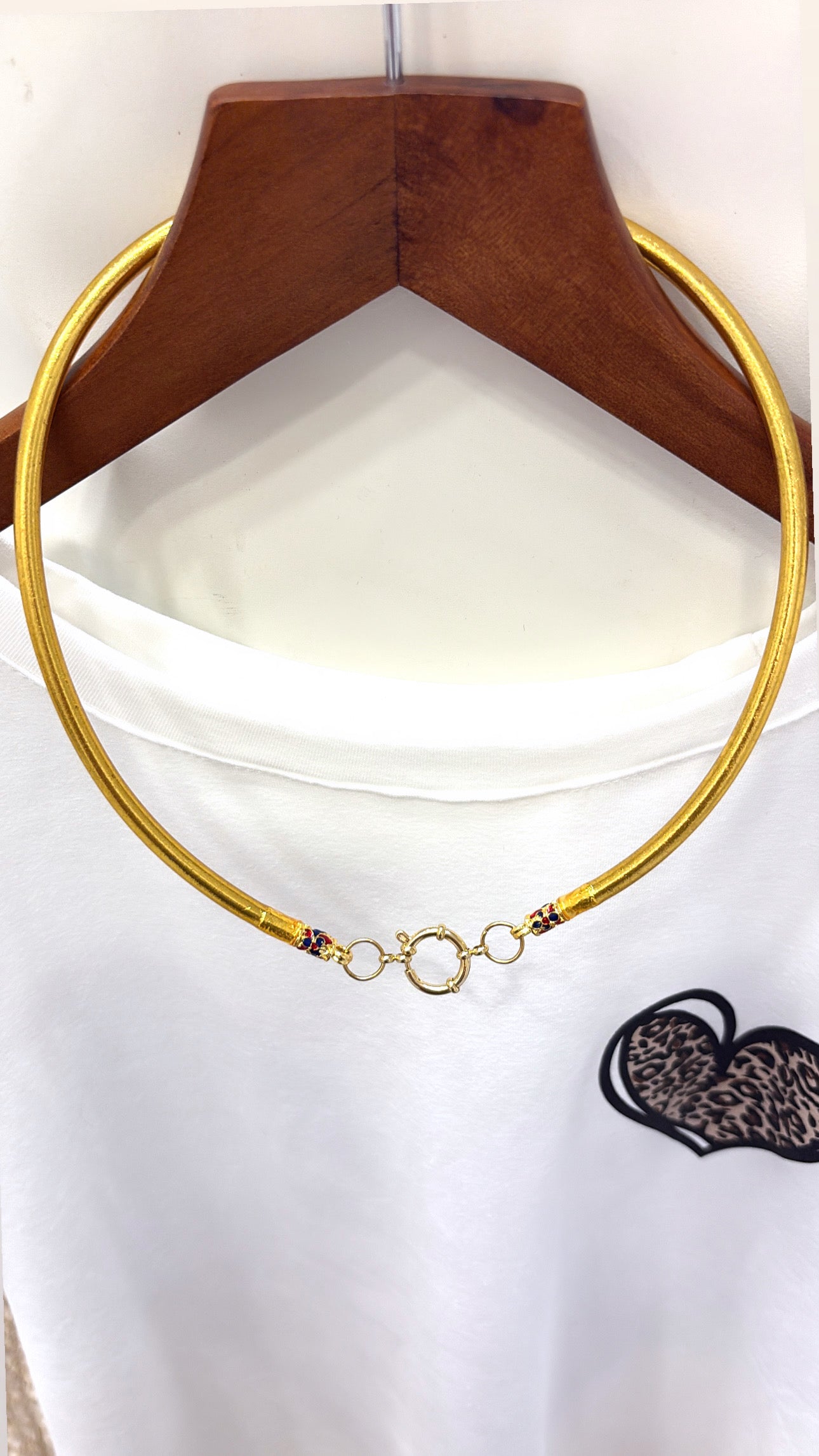 Collier SAWAÏ DEE Gold Thong Yaï (épais)